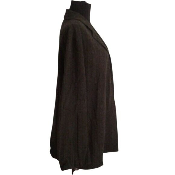 J Jill Size 12 Womens Blazer Jacket Wool Spandex Gray - Picture 4 of 7